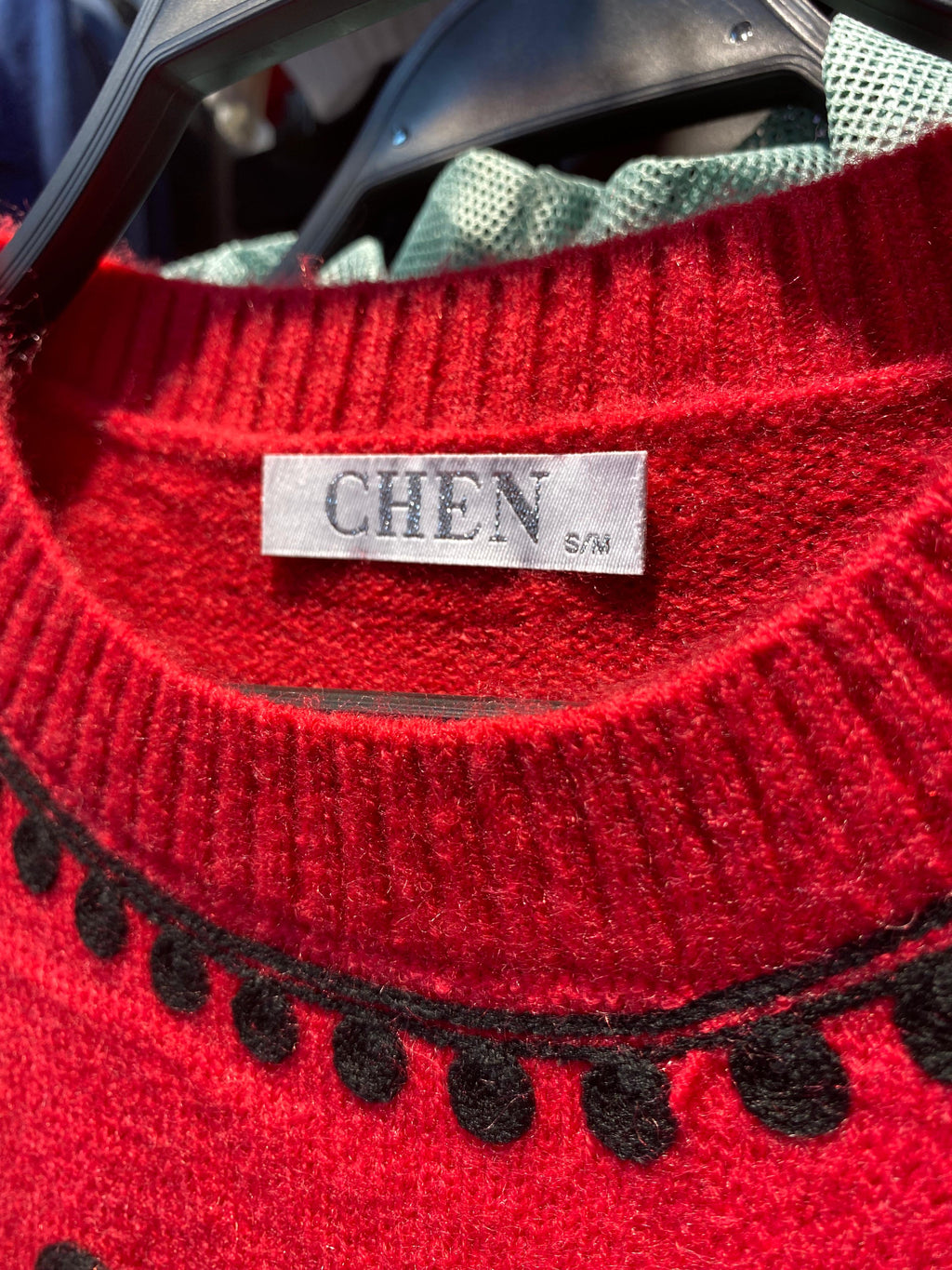 Chompa Bordada  - Tejido Suave